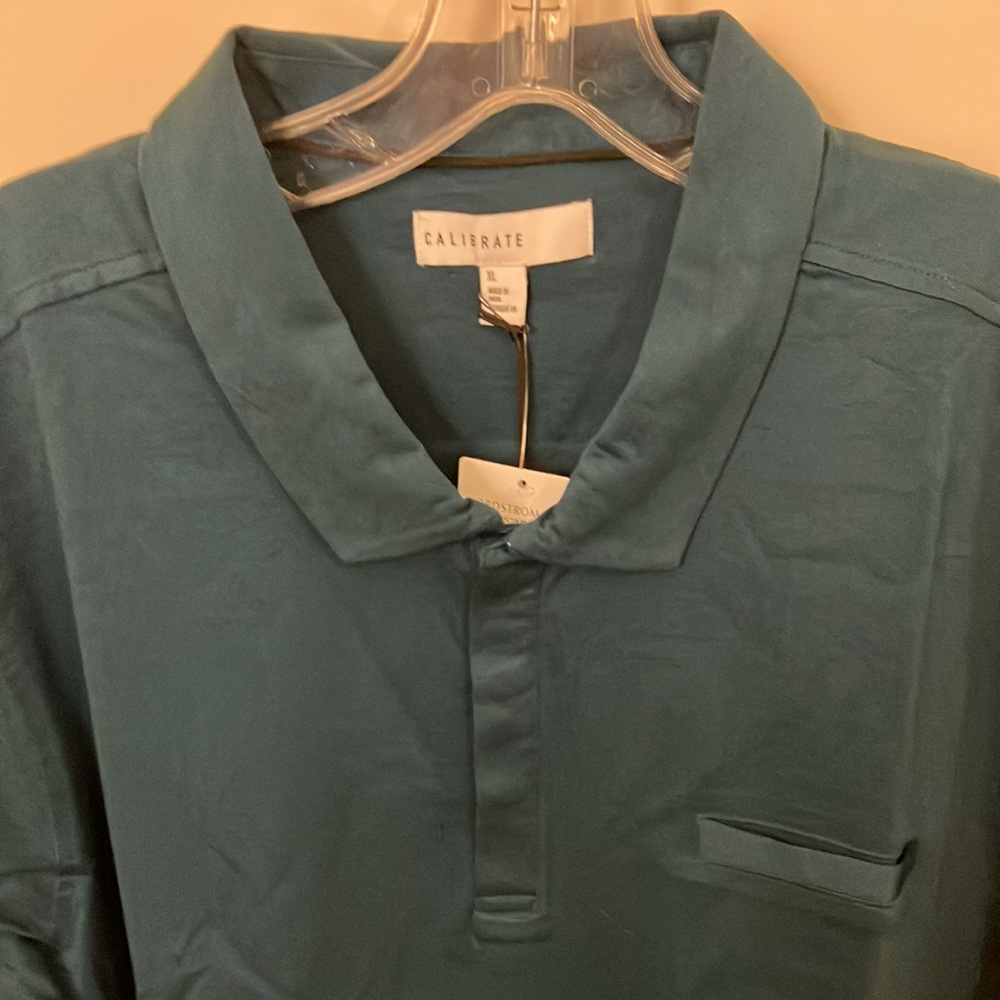 Calibrate XL Teal Golf Shirt/Polo New With Tags! - Picture 3 of 8